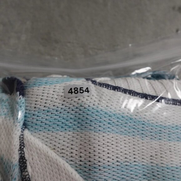 Soft Surroundings Hoodie Sweater Women's 1X Multicolor Striped 3/4 Sleeve Casual - Picture 9 of 9